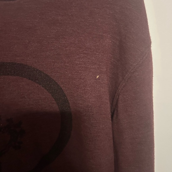 tentree Men's Maroon Hoodie Sweater - Picture 7 of 7